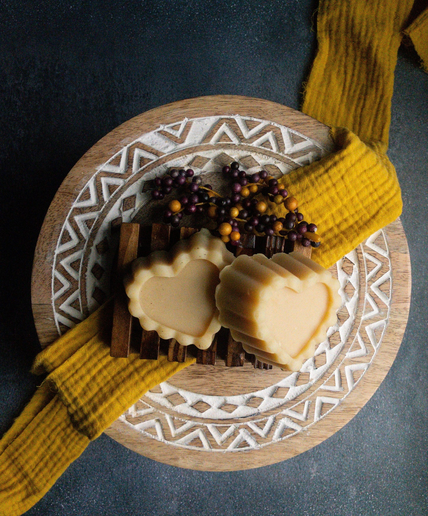 Goat Milk Soap: Shampoo Bar Rosemary & Citrus Lil Daisy Soaps