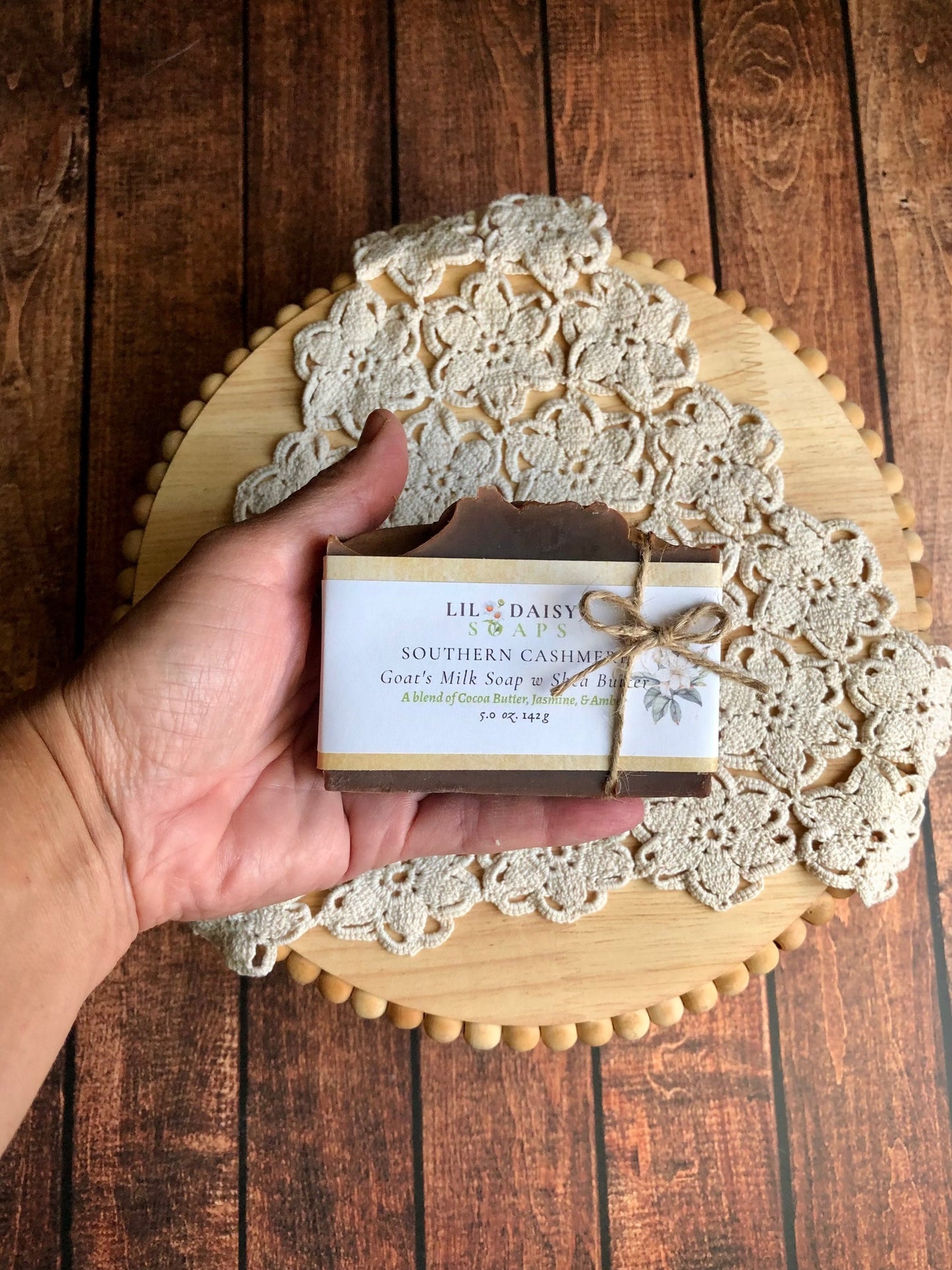 Goat Milk Soap: Southern Cashmere Lil Daisy Soaps Handcrafted Soap