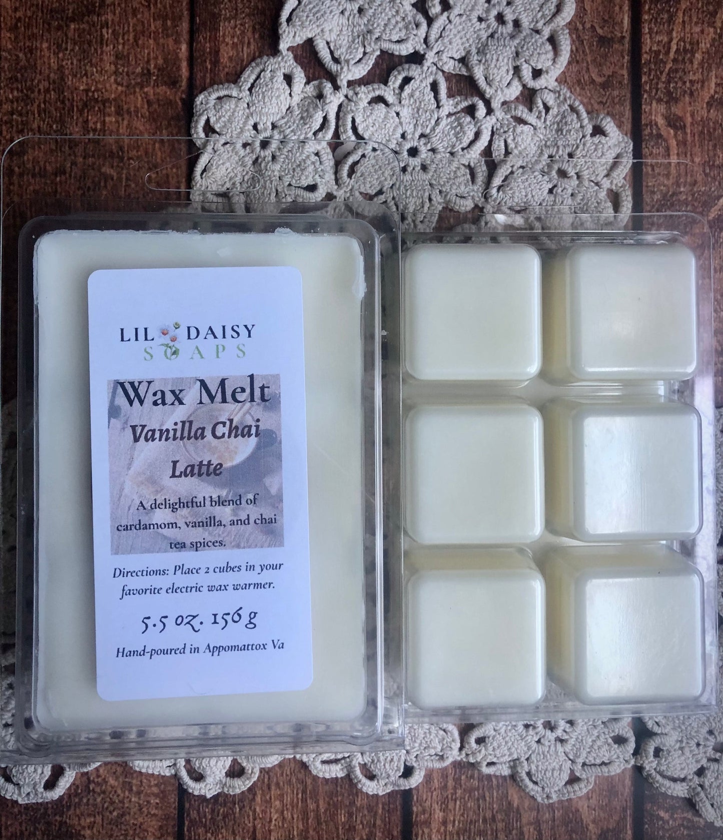 Vanilla Chai Latte Wax Melts Lil Daisy Soaps