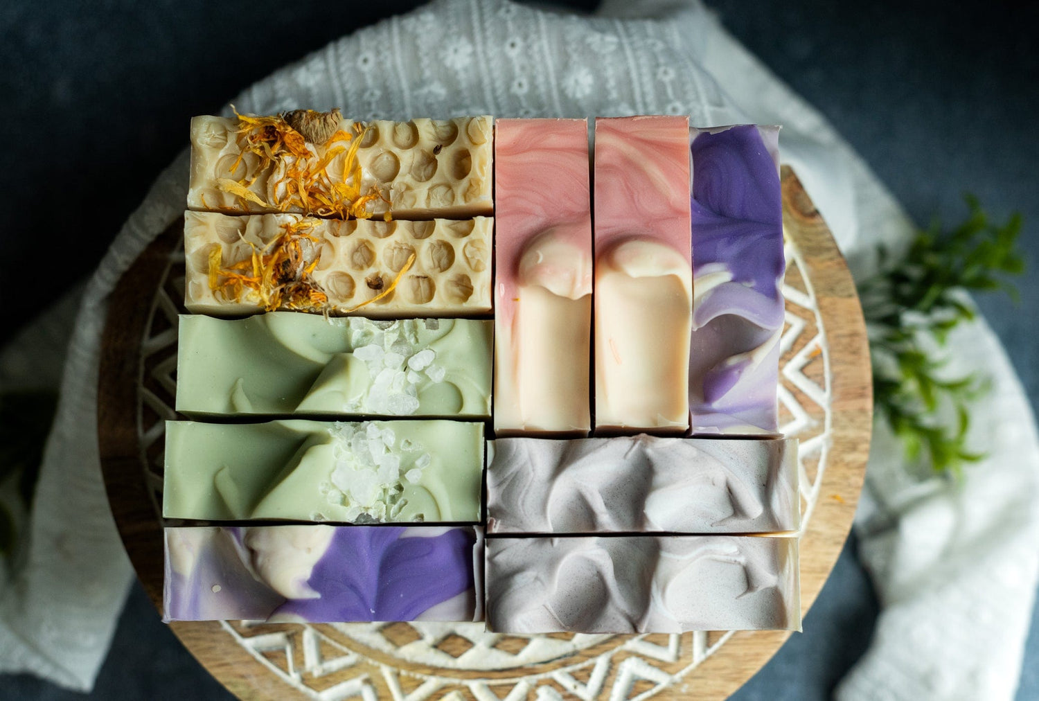 Goat Milk Fragrance Oil bars made with goat milk and skin loving oils and butters.