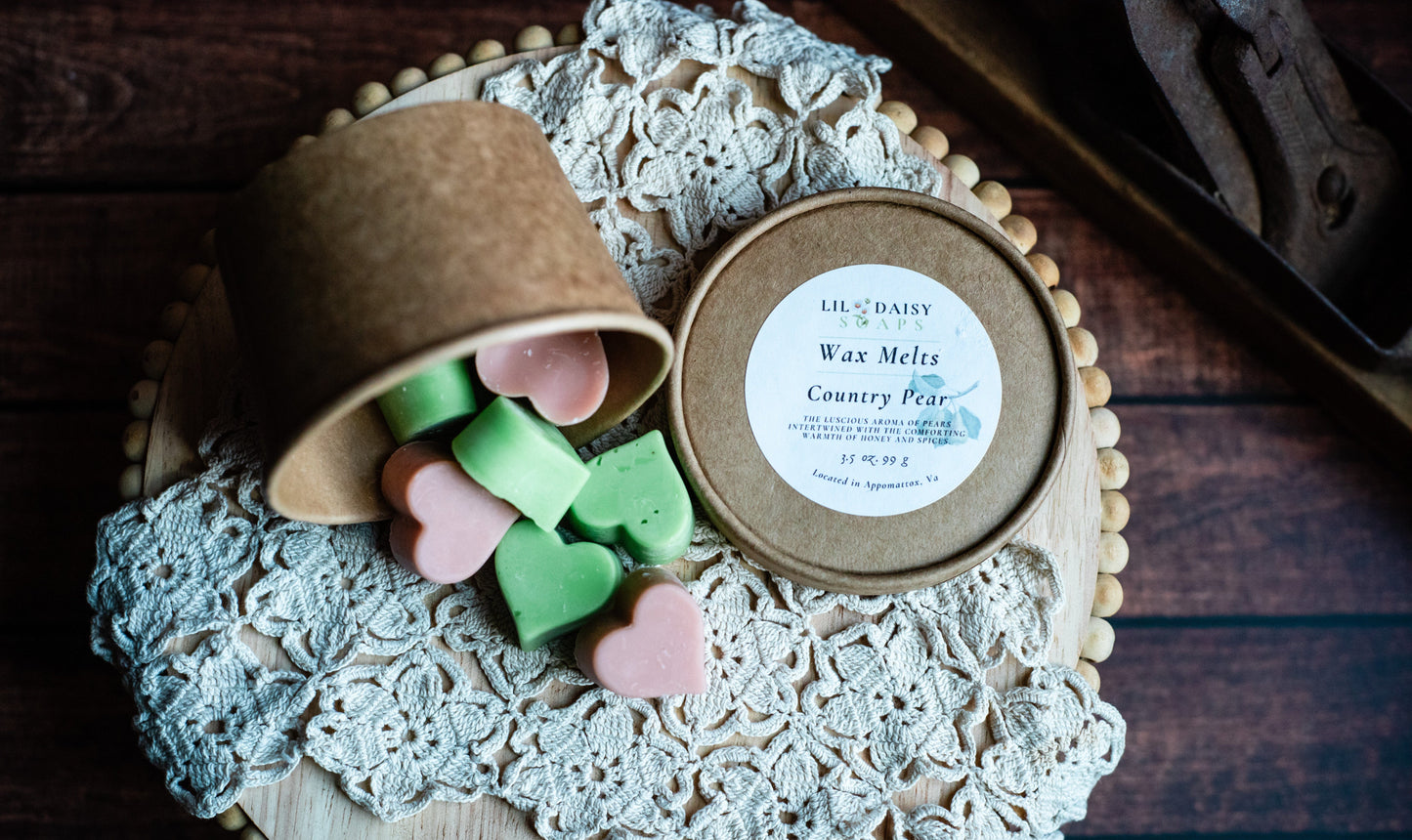 Country Pear Wax Melts Lil Daisy Soaps  Wax Melts