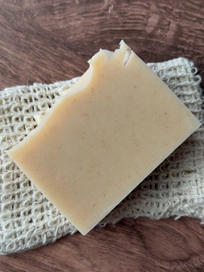 Unscented Olive & Oat Goat Milk Soap Bar
