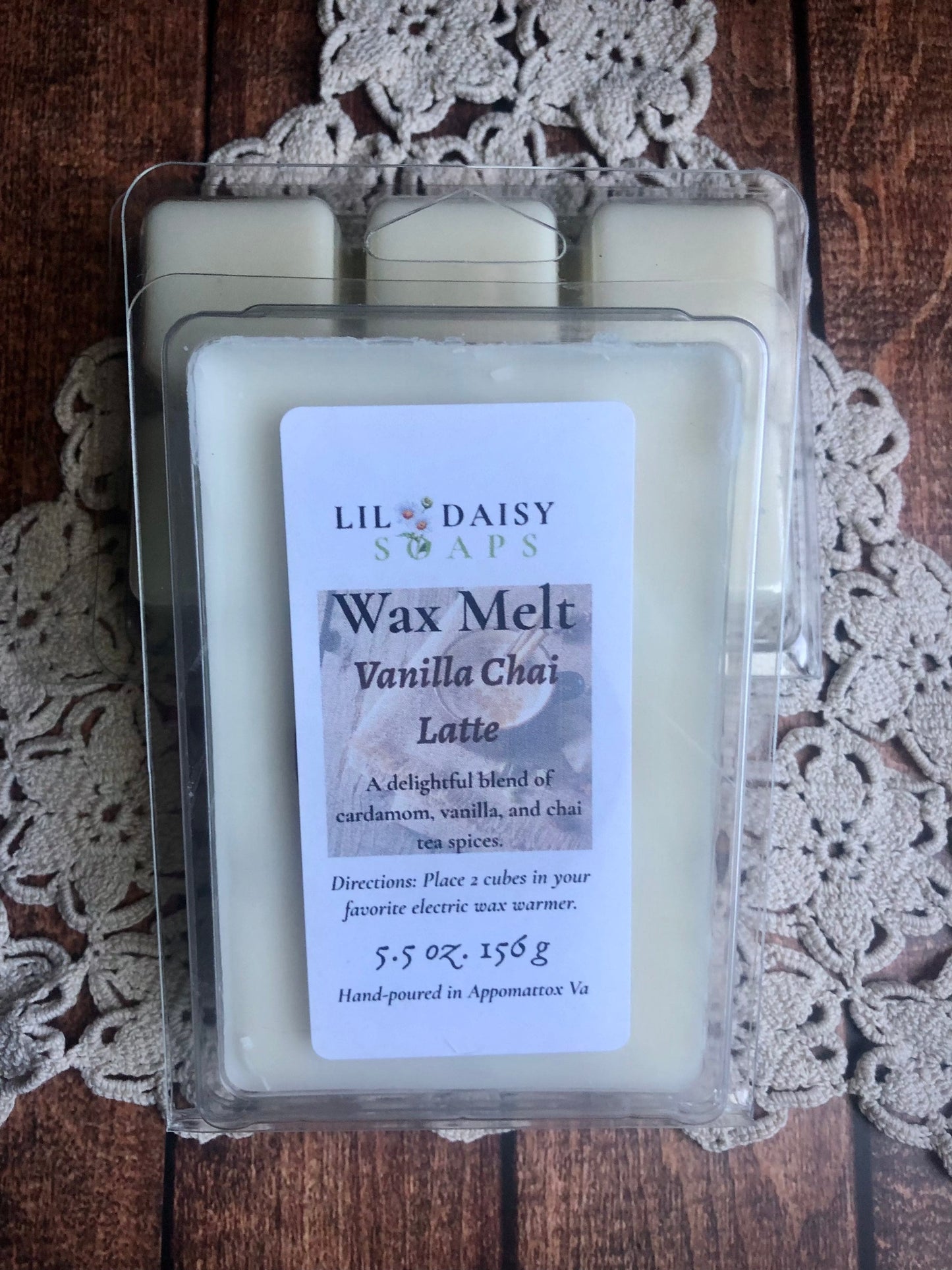 Vanilla Chai Latte Wax Melts Lil Daisy Soaps 