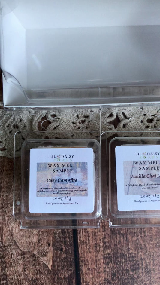 Fall Wax Melt Discovery Set-5 Cozy Autumn Scents